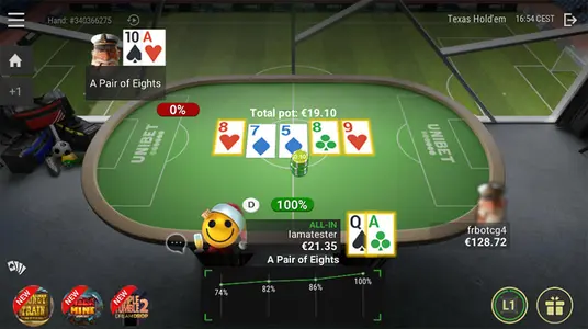 Unibet DK Poker